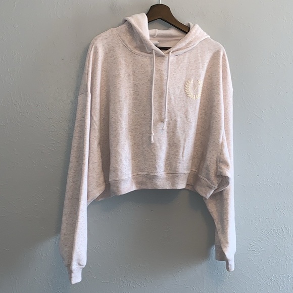 Vs semi cropped hoodie nwt